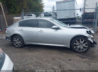 Lot #2997778237 2010 INFINITI G37X