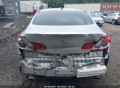 Lot #2997778237 2010 INFINITI G37X