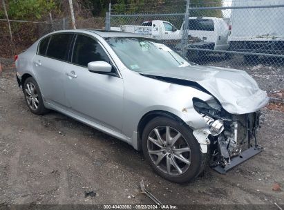 Lot #2997778237 2010 INFINITI G37X