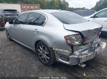 Lot #2997778237 2010 INFINITI G37X