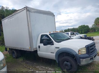 Lot #2992830428 2006 FORD F-450 CHASSIS XL/XLT