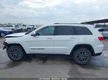 Lot #2987909540 2019 JEEP GRAND CHEROKEE LIMITED 4X4