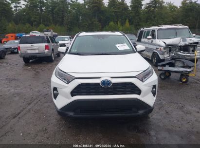 Lot #2992818101 2021 TOYOTA RAV4 HYBRID XLE