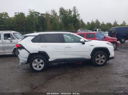 Lot #2992818101 2021 TOYOTA RAV4 HYBRID XLE