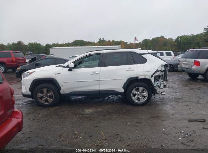 Lot #2992818101 2021 TOYOTA RAV4 HYBRID XLE