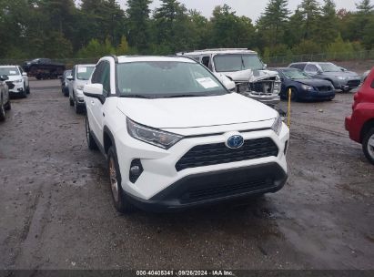 Lot #2992818101 2021 TOYOTA RAV4 HYBRID XLE