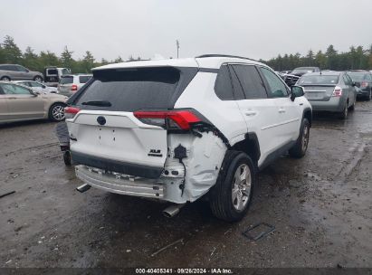 Lot #2992818101 2021 TOYOTA RAV4 HYBRID XLE