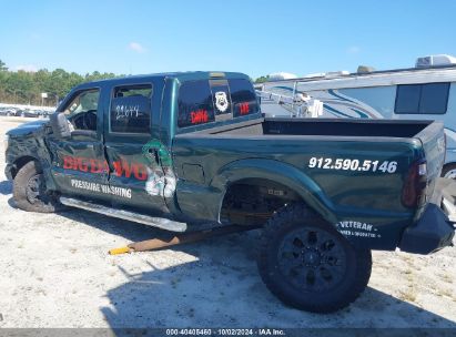 Lot #2990356821 2011 FORD F-250 LARIAT