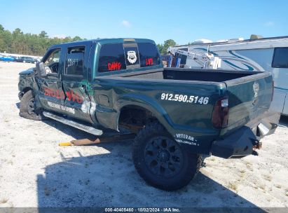 Lot #2990356821 2011 FORD F-250 LARIAT