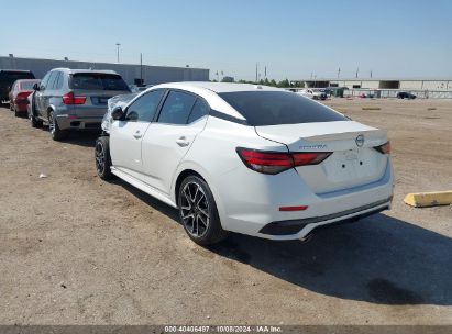 Lot #3035087263 2024 NISSAN SENTRA SR XTRONIC CVT