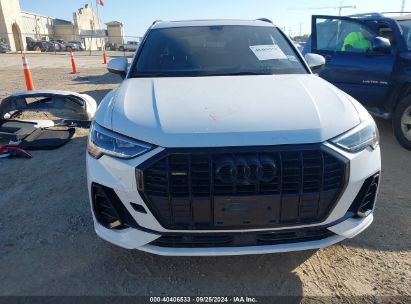 Lot #2992830411 2022 AUDI Q3 PREMIUM PLUS 45 TFSI S LINE QUATTRO TIPTRONIC