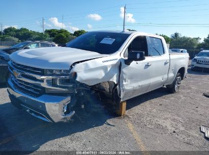 Lot #2996535172 2021 CHEVROLET SILVERADO 1500 4WD  STANDARD BED LTZ