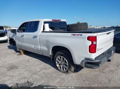 Lot #2996535172 2021 CHEVROLET SILVERADO 1500 4WD  STANDARD BED LTZ