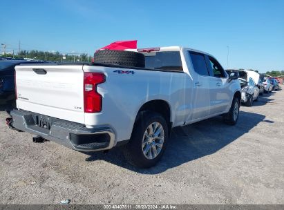 Lot #2996535172 2021 CHEVROLET SILVERADO 1500 4WD  STANDARD BED LTZ