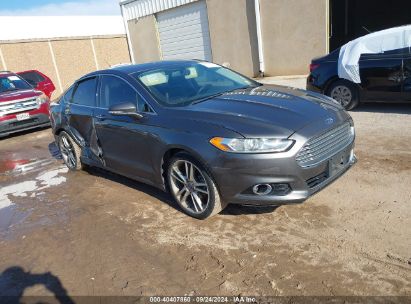 Lot #3035087258 2015 FORD FUSION TITANIUM