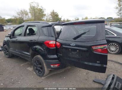 Lot #2997778185 2021 FORD ECOSPORT SE