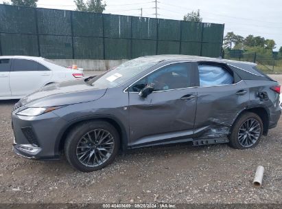 Lot #2997778179 2022 LEXUS RX 350 F SPORT APPEARANCE