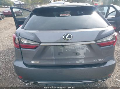 Lot #2997778179 2022 LEXUS RX 350 F SPORT APPEARANCE