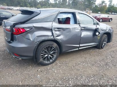 Lot #2997778179 2022 LEXUS RX 350 F SPORT APPEARANCE