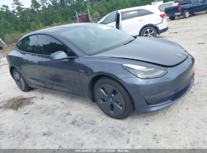 Lot #2997778178 2022 TESLA MODEL 3 LONG RANGE DUAL MOTOR ALL-WHEEL DRIVE