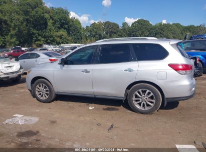 Lot #3035077685 2014 NISSAN PATHFINDER SV