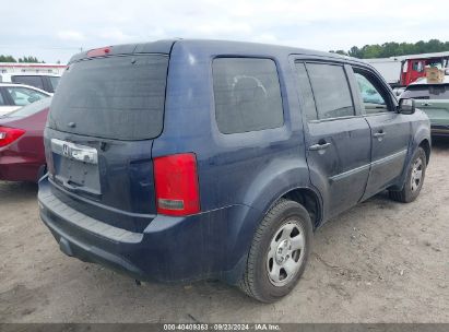 Lot #3035077678 2014 HONDA PILOT LX