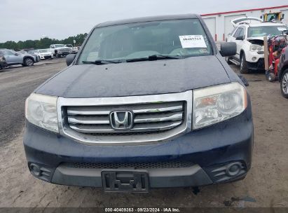 Lot #3035077678 2014 HONDA PILOT LX