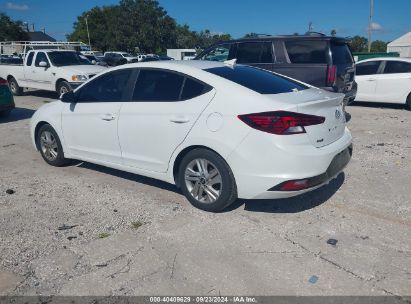 Lot #2992827740 2020 HYUNDAI ELANTRA SEL