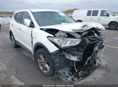 Lot #3053065026 2018 HYUNDAI SANTA FE SPORT 2.4L