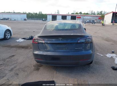 Lot #2992827735 2022 TESLA MODEL 3 LONG RANGE DUAL MOTOR ALL-WHEEL DRIVE