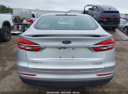 Lot #3056473444 2019 FORD FUSION HYBRID TITANIUM