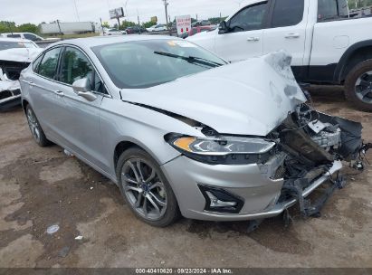 Lot #3056473444 2019 FORD FUSION HYBRID TITANIUM