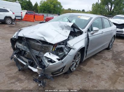 Lot #3056473444 2019 FORD FUSION HYBRID TITANIUM