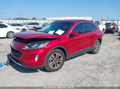 Lot #2992827733 2022 FORD ESCAPE SEL