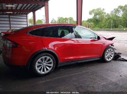 Lot #2995285799 2020 TESLA MODEL X LONG RANGE DUAL MOTOR ALL-WHEEL DRIVE/LONG RANGE PLUS DUAL MOTOR ALL-WHEEL DRIVE