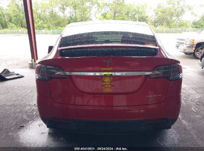 Lot #2995285799 2020 TESLA MODEL X LONG RANGE DUAL MOTOR ALL-WHEEL DRIVE/LONG RANGE PLUS DUAL MOTOR ALL-WHEEL DRIVE