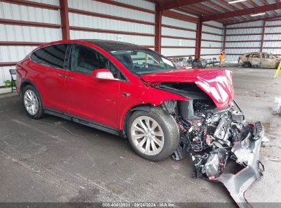 Lot #2995285799 2020 TESLA MODEL X LONG RANGE DUAL MOTOR ALL-WHEEL DRIVE/LONG RANGE PLUS DUAL MOTOR ALL-WHEEL DRIVE