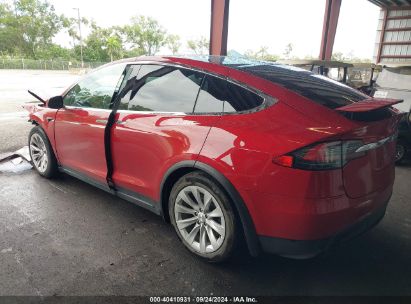 Lot #2995285799 2020 TESLA MODEL X LONG RANGE DUAL MOTOR ALL-WHEEL DRIVE/LONG RANGE PLUS DUAL MOTOR ALL-WHEEL DRIVE