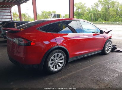 Lot #2995285799 2020 TESLA MODEL X LONG RANGE DUAL MOTOR ALL-WHEEL DRIVE/LONG RANGE PLUS DUAL MOTOR ALL-WHEEL DRIVE