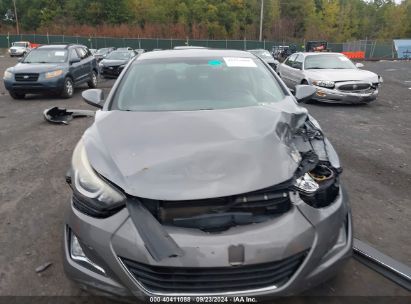 Lot #2997778312 2014 HYUNDAI ELANTRA SE