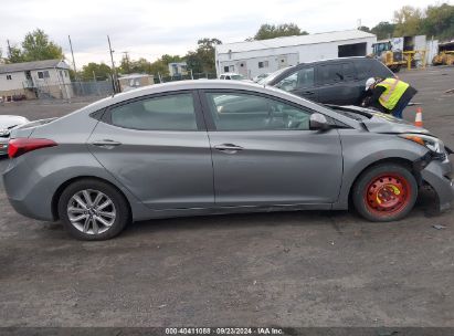 Lot #2997778312 2014 HYUNDAI ELANTRA SE