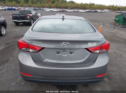 Lot #2997778312 2014 HYUNDAI ELANTRA SE