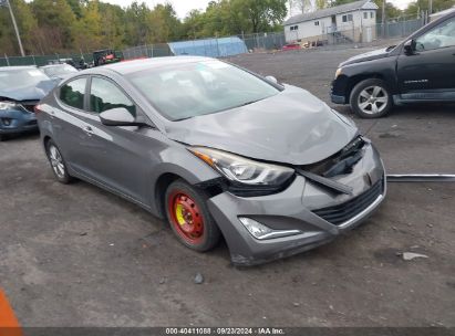 Lot #2997778312 2014 HYUNDAI ELANTRA SE