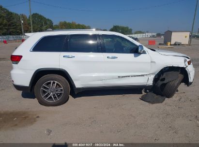 Lot #2996535148 2022 JEEP GRAND CHEROKEE WK LIMITED 4X2