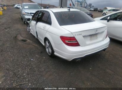 Lot #2997778306 2014 MERCEDES-BENZ C 300