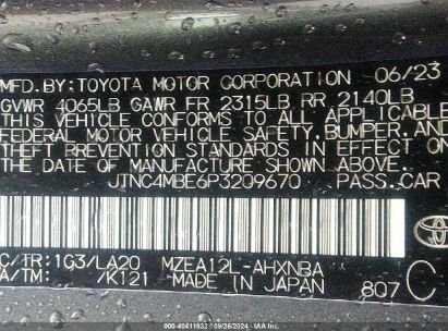 Lot #2997778303 2023 TOYOTA COROLLA XSE