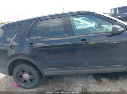 Lot #3056473435 2013 FORD UTILITY POLICE INTERCEPTOR