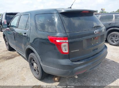 Lot #3056473435 2013 FORD UTILITY POLICE INTERCEPTOR