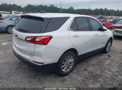 Lot #2996535140 2020 CHEVROLET EQUINOX FWD LT 1.5L TURBO