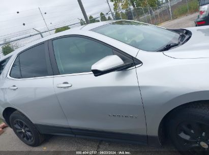 Lot #2996535136 2021 CHEVROLET EQUINOX AWD LT